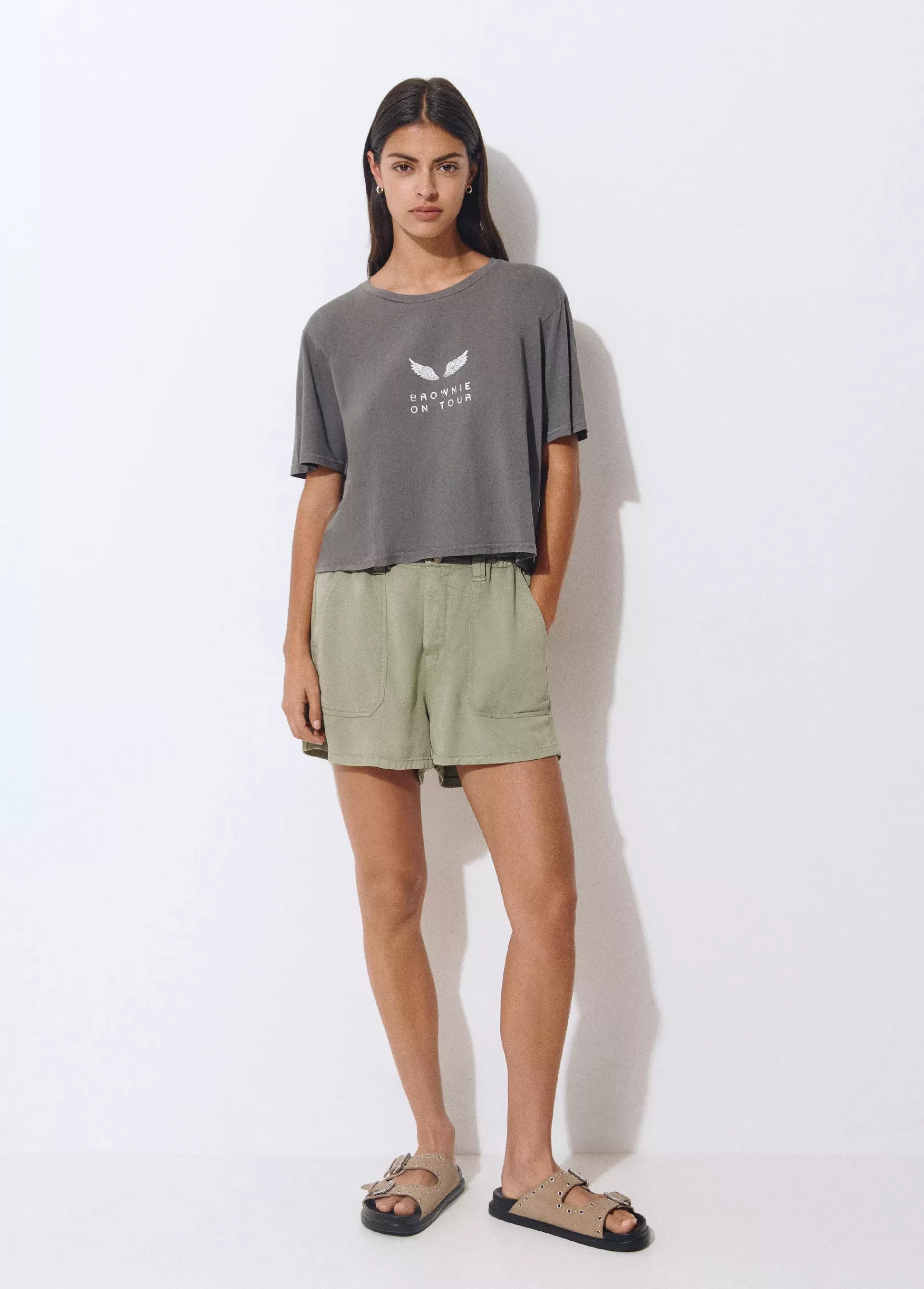 Brownie Camiseta manga corta print trasero