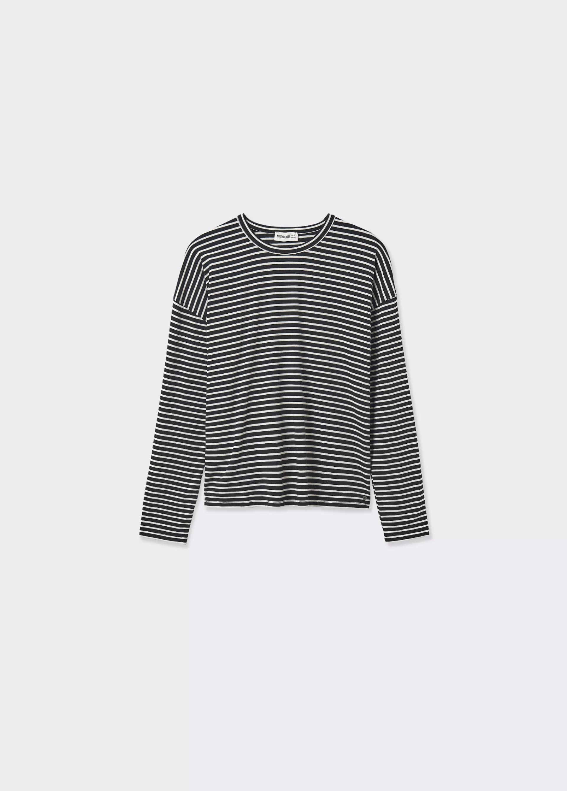 camiseta_manga_larga_raya_tejida_4.webp Brownie Camiseta manga larga raya tejida