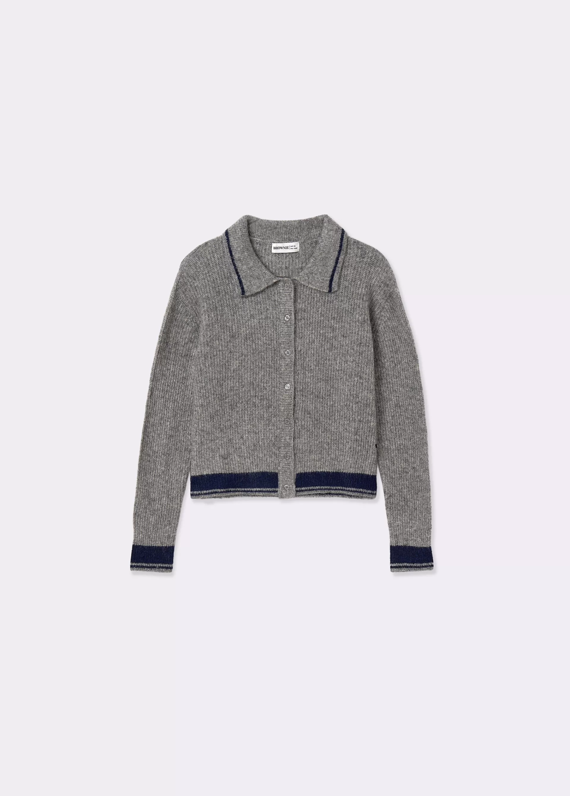 chaqueta_punto_cuello_polo_contrastes_4.webp Brownie Chaqueta punto cuello polo contrastes