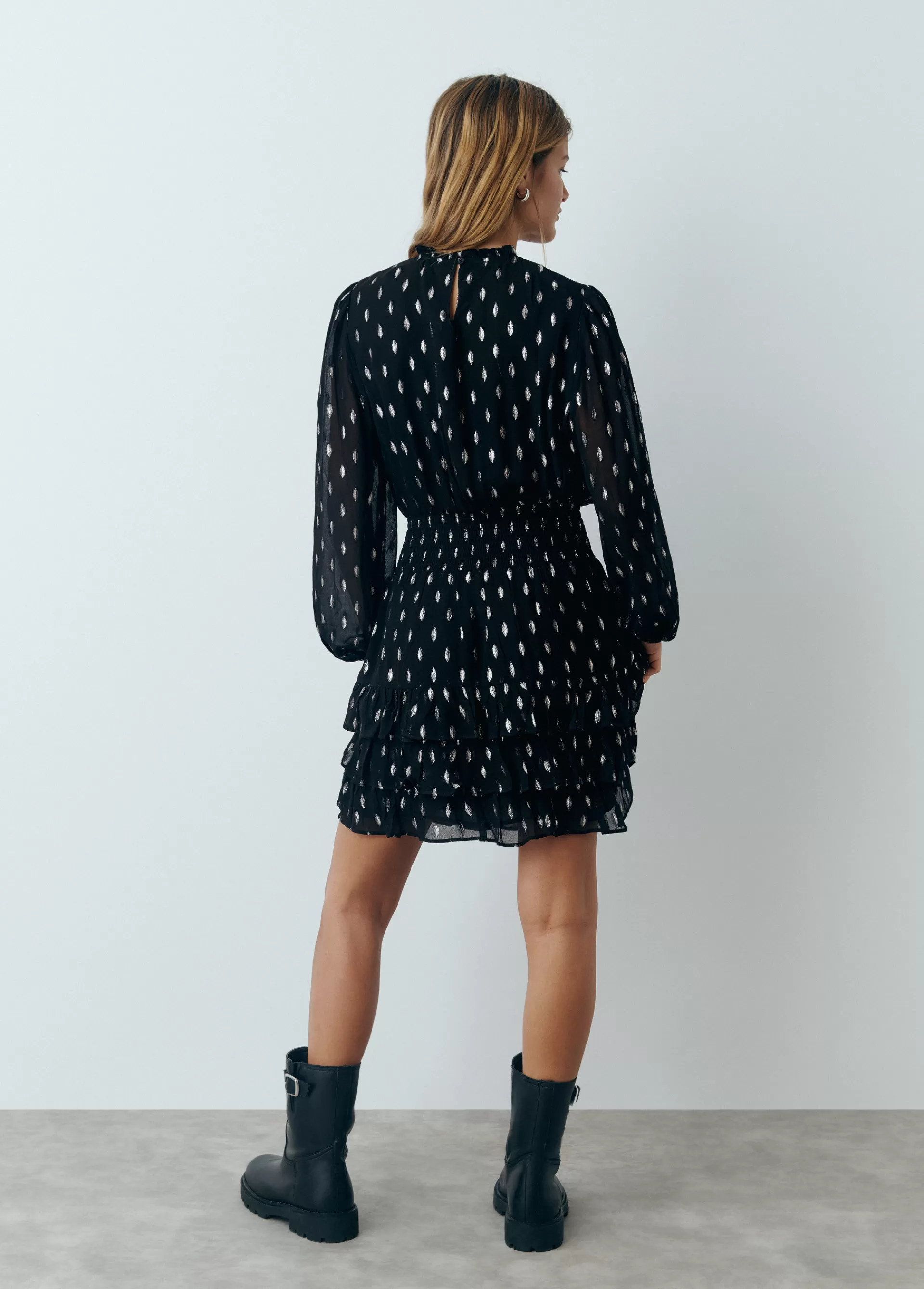 vestido_brillo_smock_cintura_4.webp Brownie Vestido brillo smock cintura