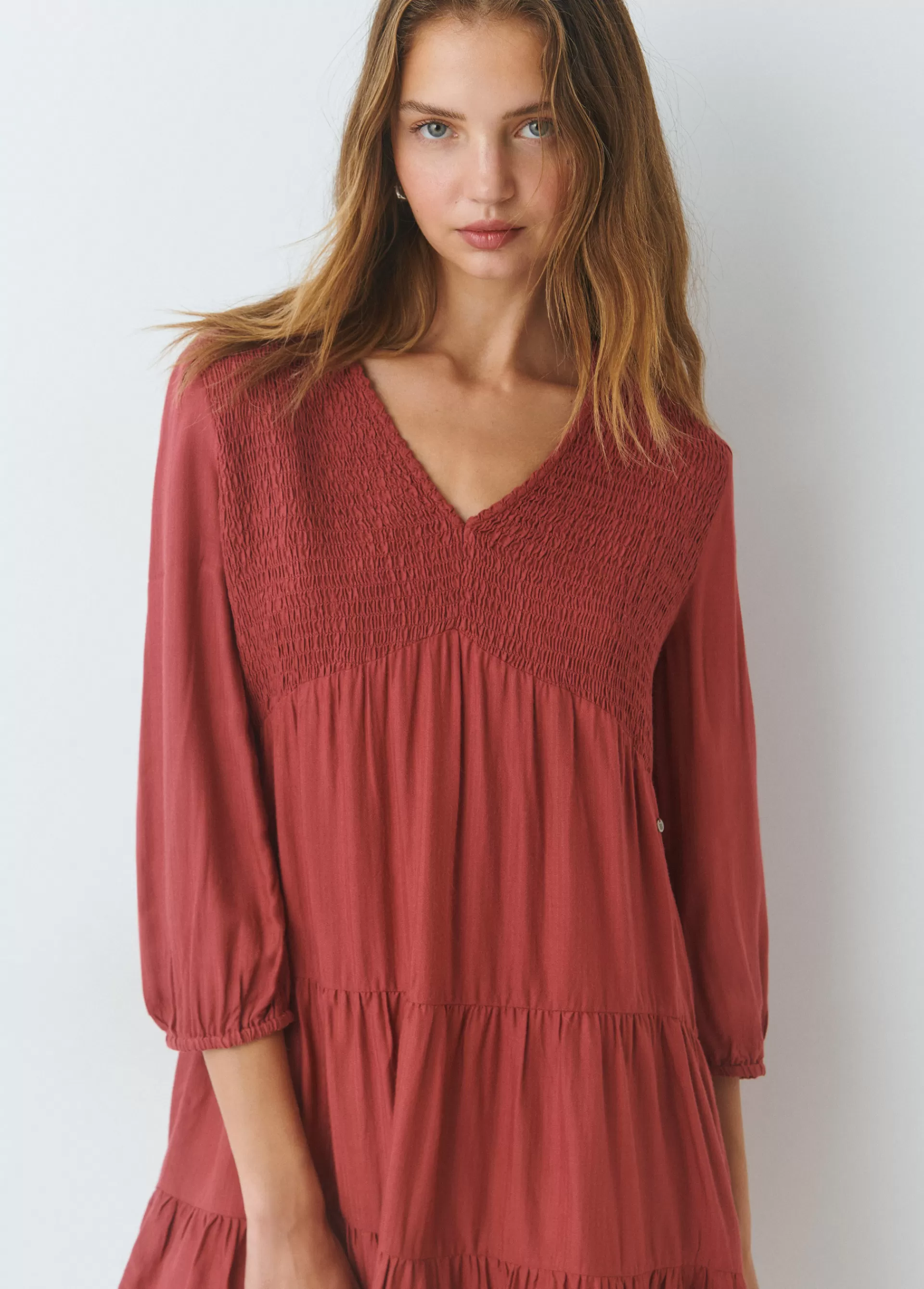 vestido_corto_liso_2.webp Brownie Vestido corto liso