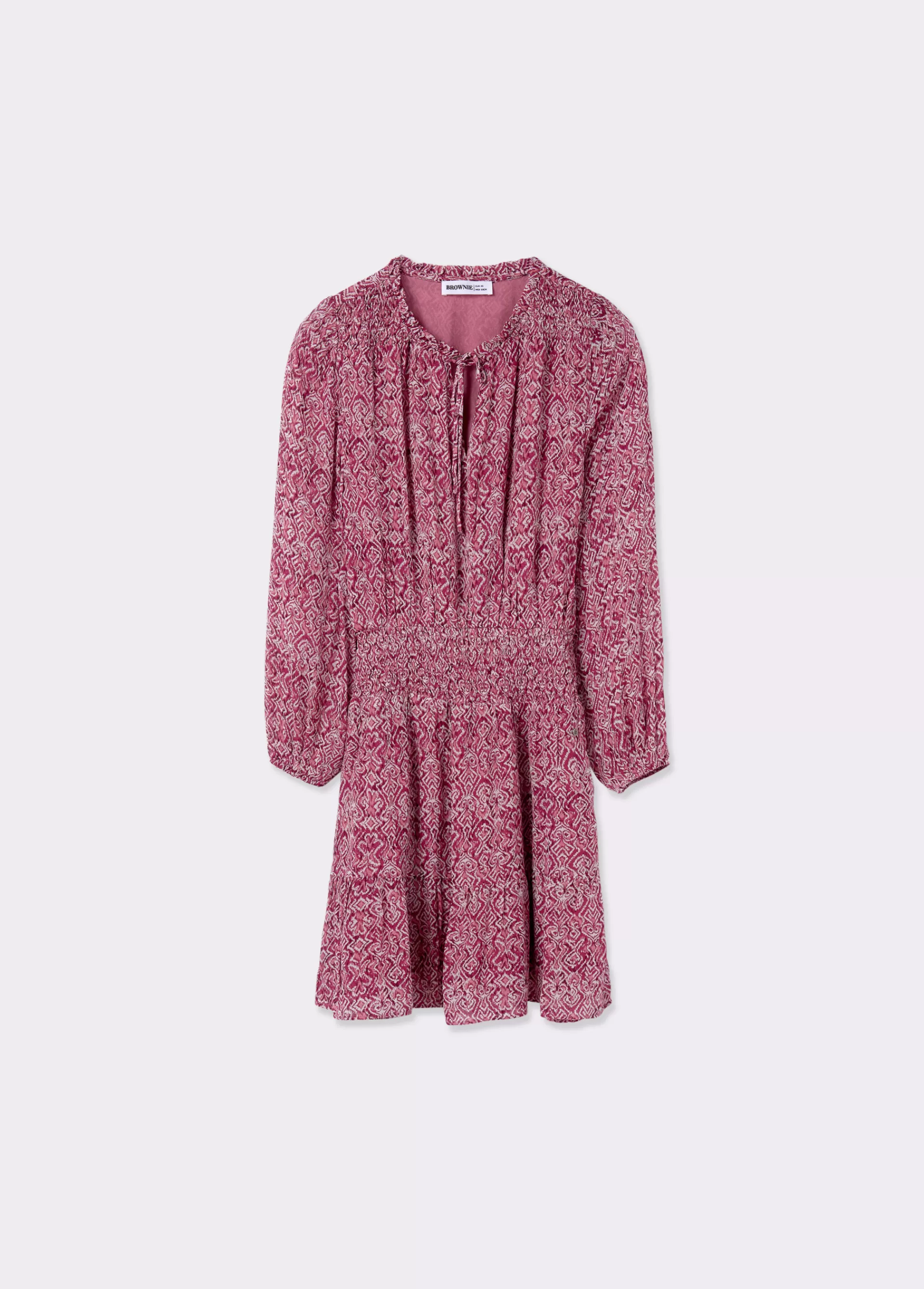 vestido_smock_estampado_5.webp Brownie Vestido smock estampado